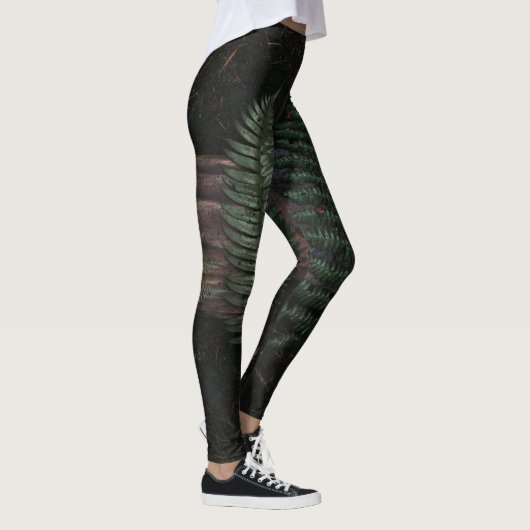 Farn-Studien-Leggings Leggings (Rechts)