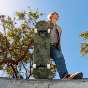 Farn-Tarnanzug Skateboard