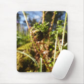 Farn-Wedel Mousepad (Mit Mouse)