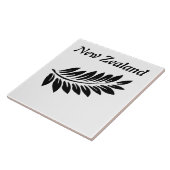 Farnblatt Fliese (Seite)