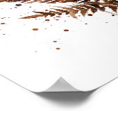 Farnblatt Poster (Ecke)