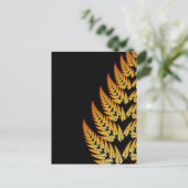 Farnblatt-Postkarte Postkarte (Stehend Vorderseite)