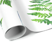 Farnblätter-Muster Geschenkpapier (Rolleneckpunkt)