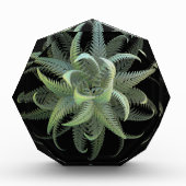Farnblüten-Fraktal  Fotoblock (Vorderseite)