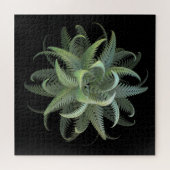 Farnblüten-Fraktal Puzzle (Horizontal)