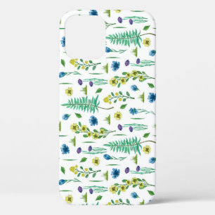 Farnblüten Nahtloses Naturmuster Case-Mate iPhone Hülle