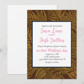 Farnfarn Einladung (Vorne/Hinten)