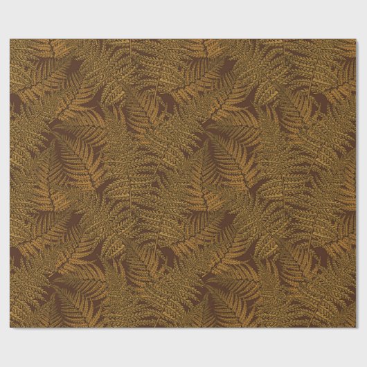 Farnfarn Geschenkpapier (Flach)