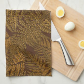 Farnfarn Geschirrtuch (Viertel Falte)