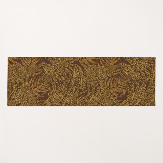 Farnfarn Yogamatte (Vorderseite (Horizontal))