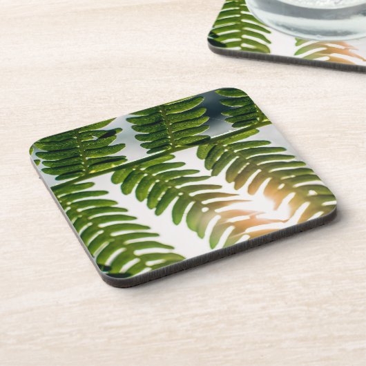 Farngoly Getränkeuntersetzer (Linke Seite)