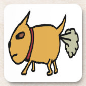 Farnhund Getränkeuntersetzer (Vorderseite)