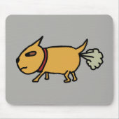 Farnhund Mousepad (Vorne)