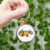 Farnhund Schlüsselanhänger (Hand)