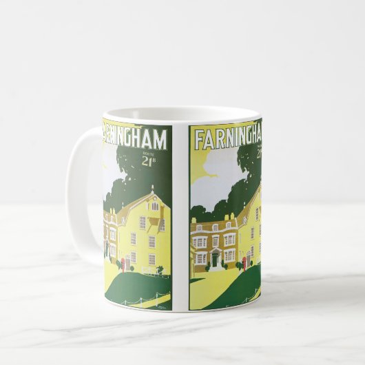 Farningham Kaffeetasse (Vorderseite Links)