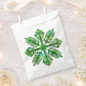 Farnpapier Hawaiian quilae Geschenktütchen (Ausgeschnitten)