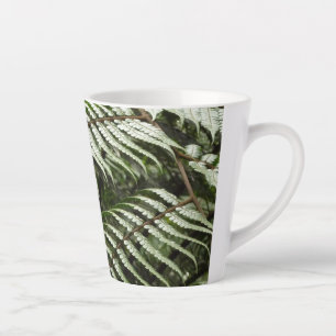 Farnwedel II Dunkelgrüne Natur Milchtasse