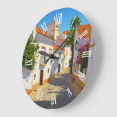 Faro Algarve Große Wanduhr (Winkel)