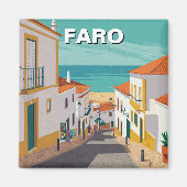 Faro Algarve Magnet (Vorne)