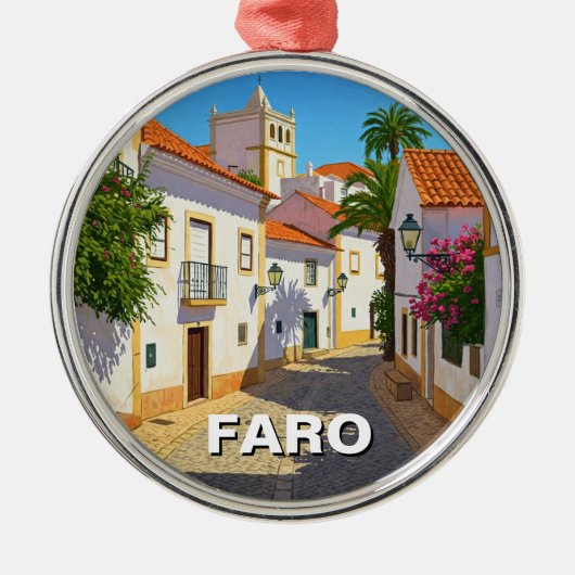 Faro Algarve Ornament Aus Metall (Vorne)