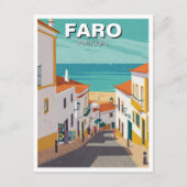 Faro Algarve Postkarte (Vorderseite)