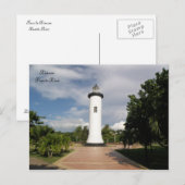 Faro de Rincon Puerto Rico Postkarte (Vorne/Hinten)