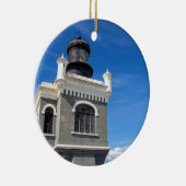 Faro Leuchtturm Keramik Ornament (Rechts)