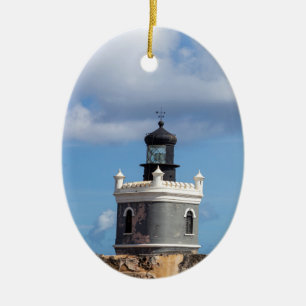 Faro Leuchtturm Keramik Ornament