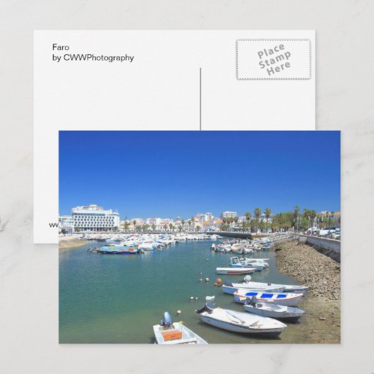Faro Postkarte (Vorne/Hinten)
