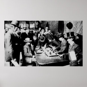 FARO-SPIEL-ORIENT-SAAL C. 1900 - ARIZONA POSTER