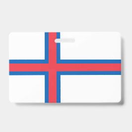 Faroe Islands flag Ausweis