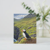 Färöer Dänemark Postkarte (Stehend Vorderseite)