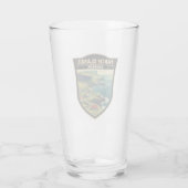 Färöer Dänemark Reisen Kunst Vintag Glas (Rückseite)