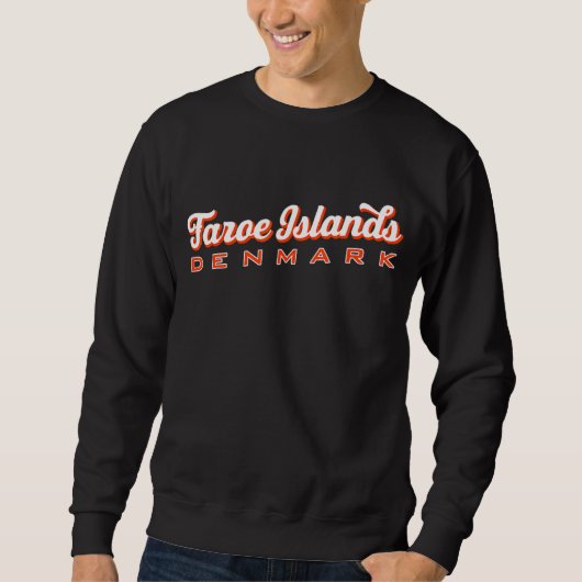 Färöer Dänemark Sweatshirt (Vorderseite)