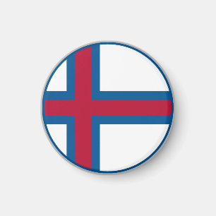 Färöer-Flagge Magnet