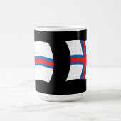 Färöer-Flagge Tasse (Mittel)