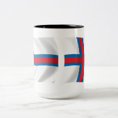 Färöer-Flagge Tasse (Mittel)