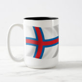 Färöer-Flagge Tasse (Links)