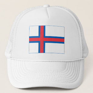 Färöer-Flagge Truckerkappe