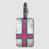 Färöer Gepäckanhänger (Vorderseite Vertikal)
