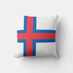Färöer-Inseln-Flagge Kissen