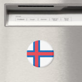 Färöer-Inseln-Flagge Magnet (In Situ (Geschirrspüler))