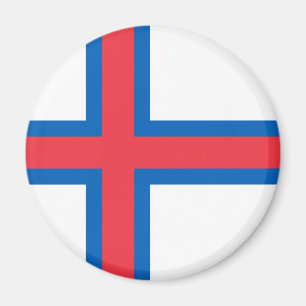 Färöer-Inseln-Flagge Magnet