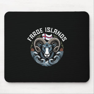 Färöer-Inseln Flagge Reise Urlaub Mousepad