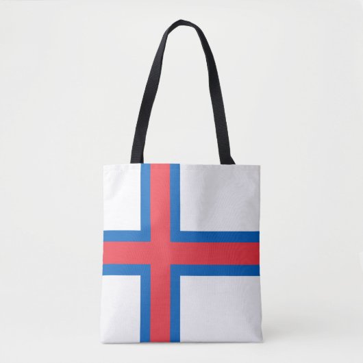 Färöer-Inseln-Flagge Tasche (Vorderseite)