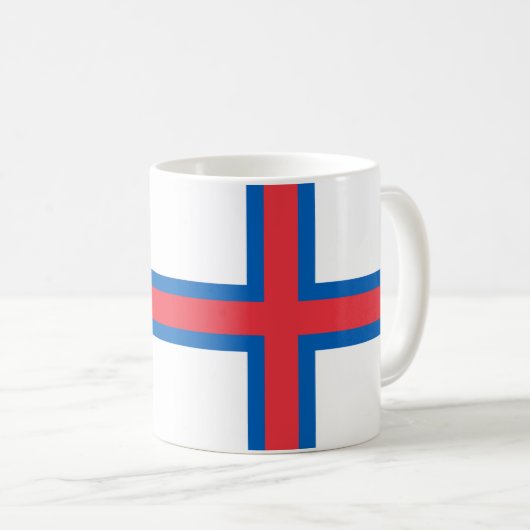 Färöer Keramik Tasse (VorderseiteRechts)