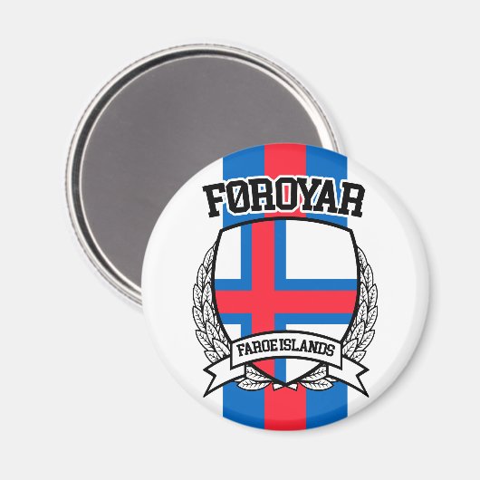 Färöer Magnet (Vorderseite/Rückseite)