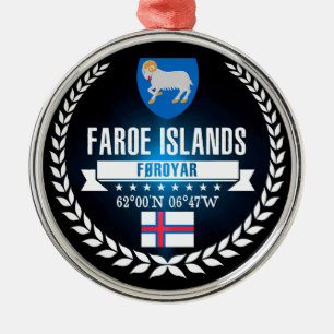 Färöer Ornament Aus Metall