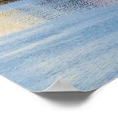 Färöer, Panoramasicht auf Torshavn Poster (Ecke)