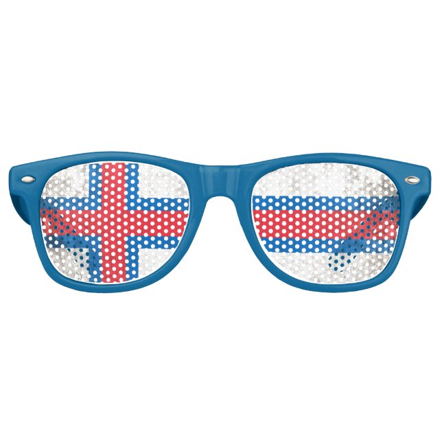 Färöer Partybrille (Vorderseite)